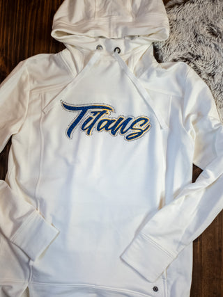 Titans Rhinestone Fashion Fleece Hoodie