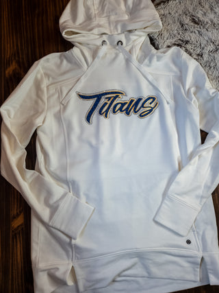 Titans Rhinestone Fashion Fleece Hoodie