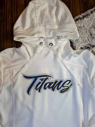 Titans Rhinestone Fashion Fleece Hoodie