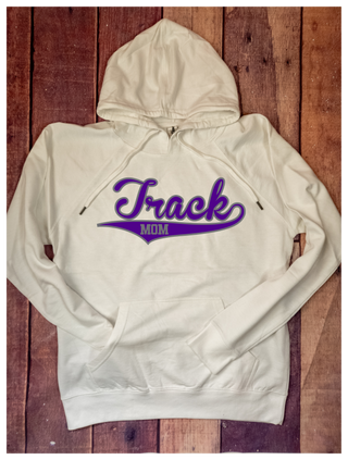 Track Mom White Double Lace Sweatshirt - More Options