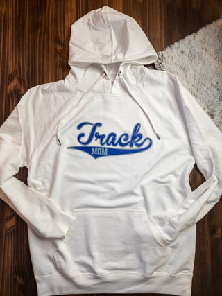 Track Mom White Double Lace Sweatshirt - More Options