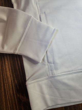 Jefferson Cavaliers White Full Zip Jacket