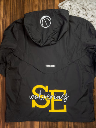 Wolverines Basketball Black Lightweight Jacket