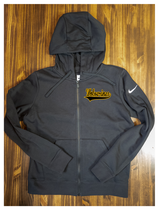 Wolverines Black Nike Zip Up