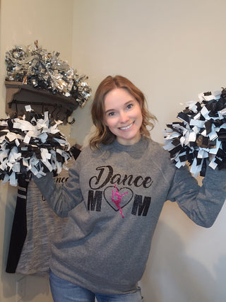 Dance Mom Love Crewneck Sweatshirt - More Color Options