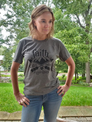 Faith Can Move Mountains Graphic Tee