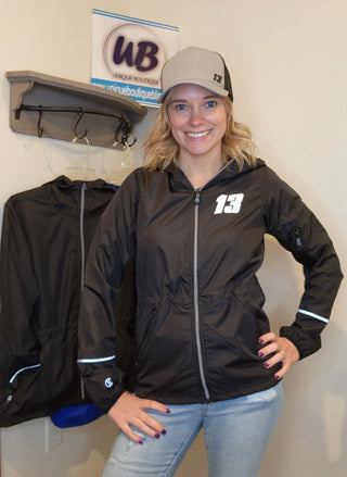 Wolverines Volleyball Black Lightweight Jacket