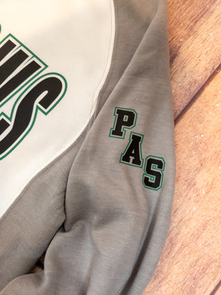 Arrows PAS Gray League Crewneck - Ladies Fit