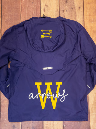 Arrows W Purple Lightweight Jacket