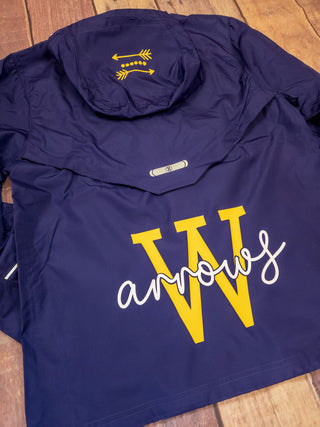 Arrows W Purple Lightweight Jacket