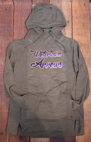 Arrows Watertown Rhinestone Fashion Fleece Hoodie