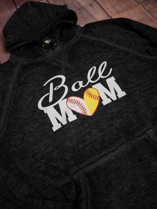 Ball Mom Fleece Hoodie