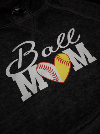 Ball Mom Fleece Hoodie