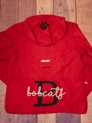 Bobcats B Red Lightweight Jacket