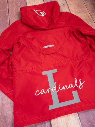 3XL Cardinals L Red Lightweight Jacket