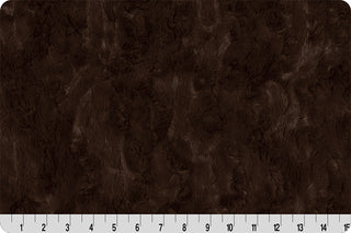 Pewter Brown Snowy Owl w/Chocolate Glacier Double Sided Minky Blanket ** Choose your Size - Baby to Adult