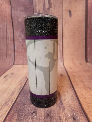 Dance Mom Purple Accents Tumbler