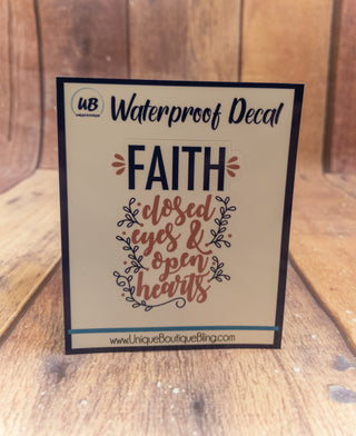 Faith Decal