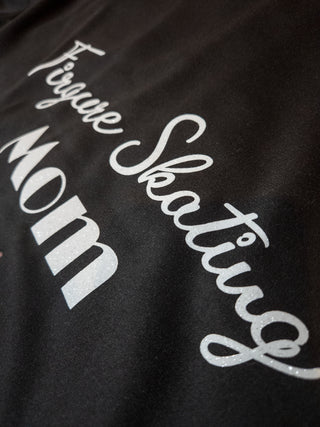 Figure Skating Mom Rhinestone Full Zip Jacket