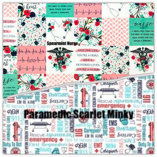 Create A Custom Hero Blanket or Comforter *Many Options * Police, Fire Fighter, Nurse, Paramedic, Mom, Veteran