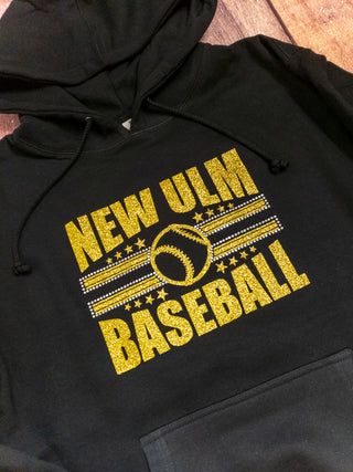 New Ulm Baseball Classic Rhinestone Hoodie