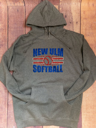 New Ulm Softball Classic Rhinestone Hoodie