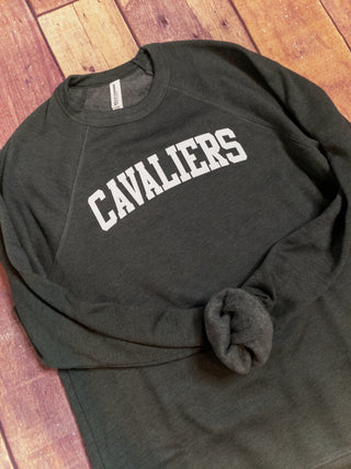 Cavaliers Athletic Forest Green Crewneck Sweatshirt