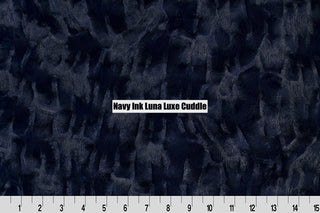 Blue Midnight Deer Minky Blanket - Choose Size & Kind of Navy Minky Backing