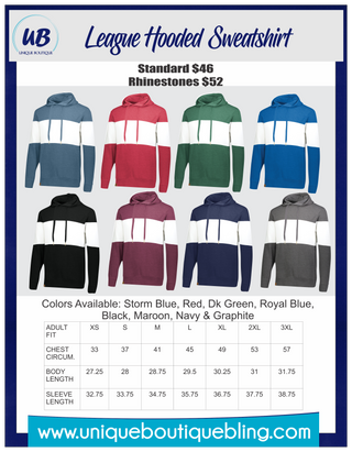 SMALL Knights Blue League Hoodie