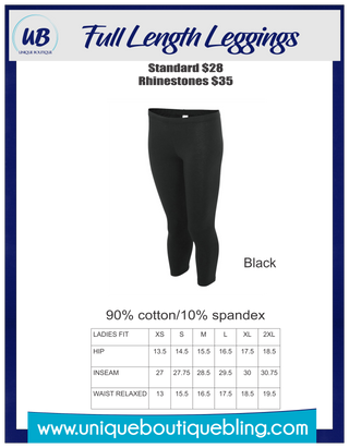 Warriors Rhinestone Leggings