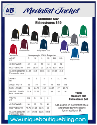Rockets Rhinestone Full Zip Jacket