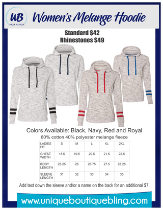 Ball Mom Melange Hoodie