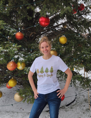 XL Merry And Bright Graphic Tee