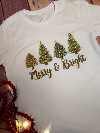 XL Merry And Bright Graphic Tee