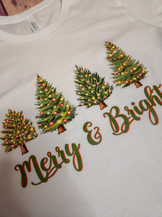 XL Merry And Bright Graphic Tee