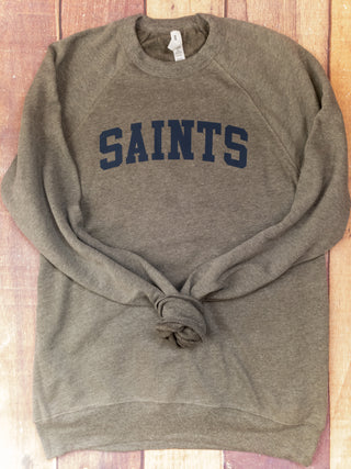 MEDIUM Saints Athletic Crewneck Sweatshirt
