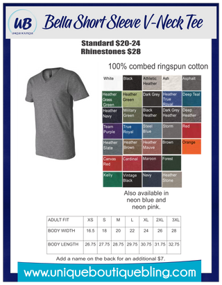 Grandma Cheers The Loudest V-Neck Tee