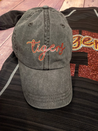 Tigers Baseball Hat - Maroon & Gold