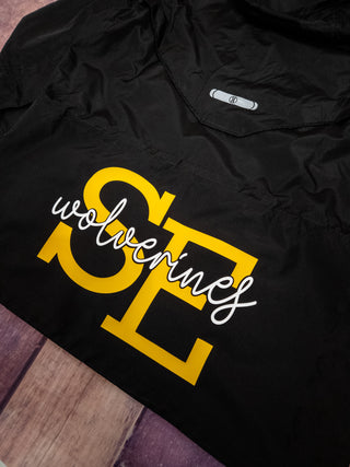 Wolverines Volleyball Black Lightweight Jacket