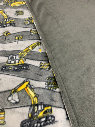 Construction Equipment Throw Blanket
