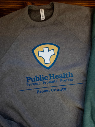 Brown County Public Health Crewneck Sweatshirt - More Color Options