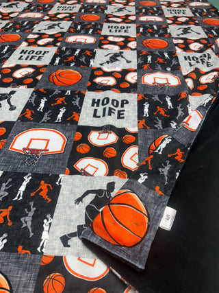 Basketball Hoop Life Minky Blanket * READY TO SHIP