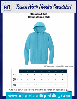 Made For More Beach Wash Hoodie