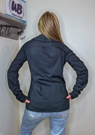 BV Lynx Black Ladies Silhouette Stretch Jacket