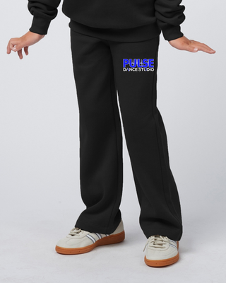 Pulse Dance Studio Black Fleece Pants - Youth Fit