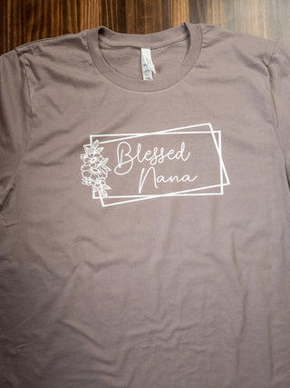 Blessed Nana Floral Tee