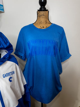 Blue Dragons Tonal Heather Blue Tee