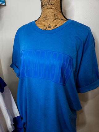 Blue Dragons Tonal Heather Blue Tee