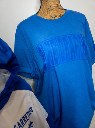 Blue Dragons Tonal Heather Blue Tee