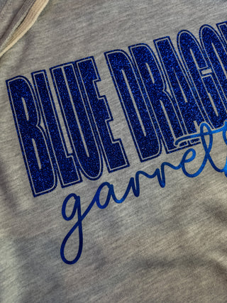 Garretson Blue Dragons Double Lace Sweatshirt